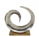 Harp Deco Sculpture Silver Lc20318 in Big Red Sale, Big Brands Sale, Furniture, Furniture Accessories, Ornaments at OK Furniture.