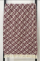 Cotton Burgundy&natural Throw Cotton Burgundy&natural 125x15 in Furniture, Furniture Accessories, Accessories at OK Furniture.