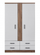 107cm Greyston Robe (4 Drawers in Furniture, Furniture, Bedroom, Wardrobes at OK Furniture.