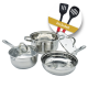 Snappy Chef Ssc007 5 Piece Pot Set by Snappy Chef in Appliances, Home Goods, Pot Sets at OK Furniture.