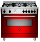 La Germania 90cm Stove 5 Gas Hobs. Elec Oven Ams95c61lbvi in Appliances, Featured, Ovens, Stoves & Microwaves, Gas Stoves at OK Furniture.