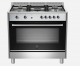 La Germania 90cm Stove 5 Gas Hob. Elec Oven Rus95c61ldxci in Appliances, Featured, Ovens, Stoves & Microwaves, Gas Stoves at OK Furniture.