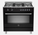 La Germania Gas Stove Black Rus95c81dne in Appliances, Featured, Ovens, Stoves & Microwaves, Gas Stoves at OK Furniture.