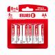 Ellies Alkaline Batteries Aaa 8 + 4pack White by Ellies in Audiovisual, Audio Visual Accessories, Batteries at OK Furniture.