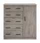 Cassandra Maxi Chest Of Drawer in Furniture, Bedroom, Chest of Drawers at OK Furniture.