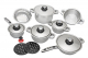 Dolphin 16pce S/steel Potset by Brother in Big Brands, Appliances, Home Goods, Pot Sets at OK Furniture.