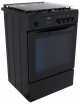 Defy Dgs670 Black Full Gas Sto Defy 60x60black Full Gas Stove