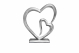 Amber Deco Heart Sculpture Small- Lc-20338/b in Big Brands Sale, Furniture, Furniture Accessories, Ornaments at OK Furniture.