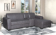 Tracy 2div Corner Chaise & Console by Brother in Furniture, Lounge, Corner Lounge Chaise at OK Furniture.