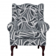 Santiago Wingback Chair by Brother in Furniture, Lounge, Wingbacks & Tub Chairs at OK Furniture.