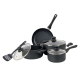 Bennett Read 8 Piece Non Stick Potset by Brother in Appliances, Home Goods, Pot Sets at OK Furniture.