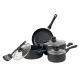 Bennett Read 8 Piece Non Stick Potset by Bennett Read in Lowest Prices Guaranteed2, Biggest Black Friday Sale Ever, Appliances, Home Goods, Best Sale Ever 2, Pot Sets at OK Furniture.