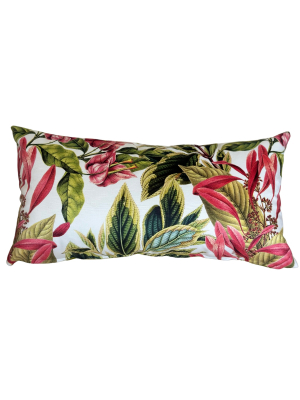 Bougainvillea White Scatter Cushion 60cm X 30cm in Biggest Black Friday Sale Ever, Furniture, Furniture Accessories, Cushions at OK Furniture.