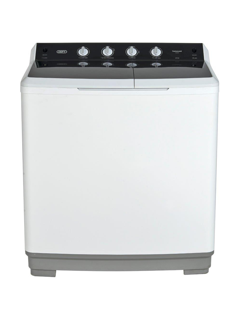 Defy 18kg White Twin Tub Washing Machine Dtt180