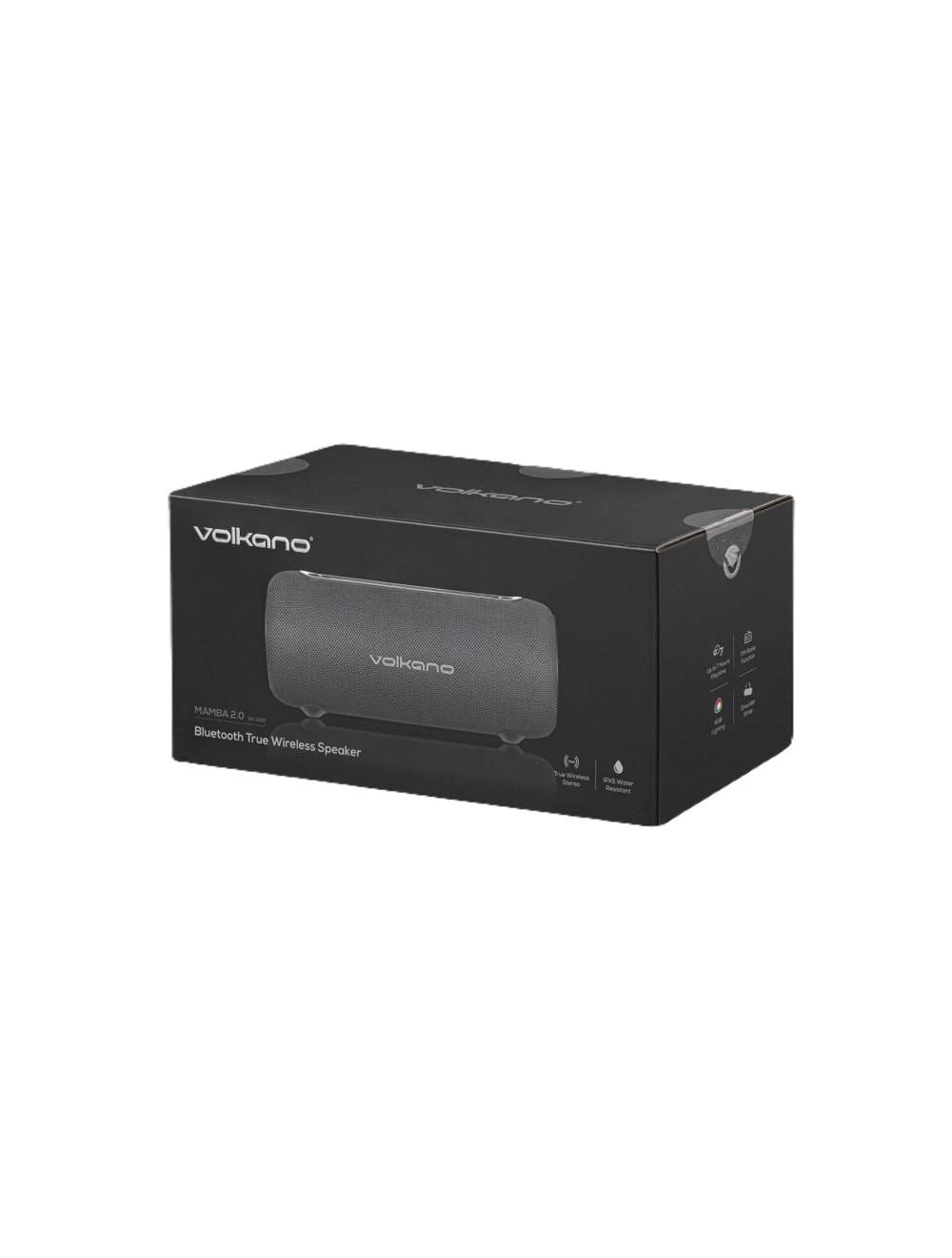 Volkano Mamba 2.0 Series Bt Speaker Black Vk-3137-bk