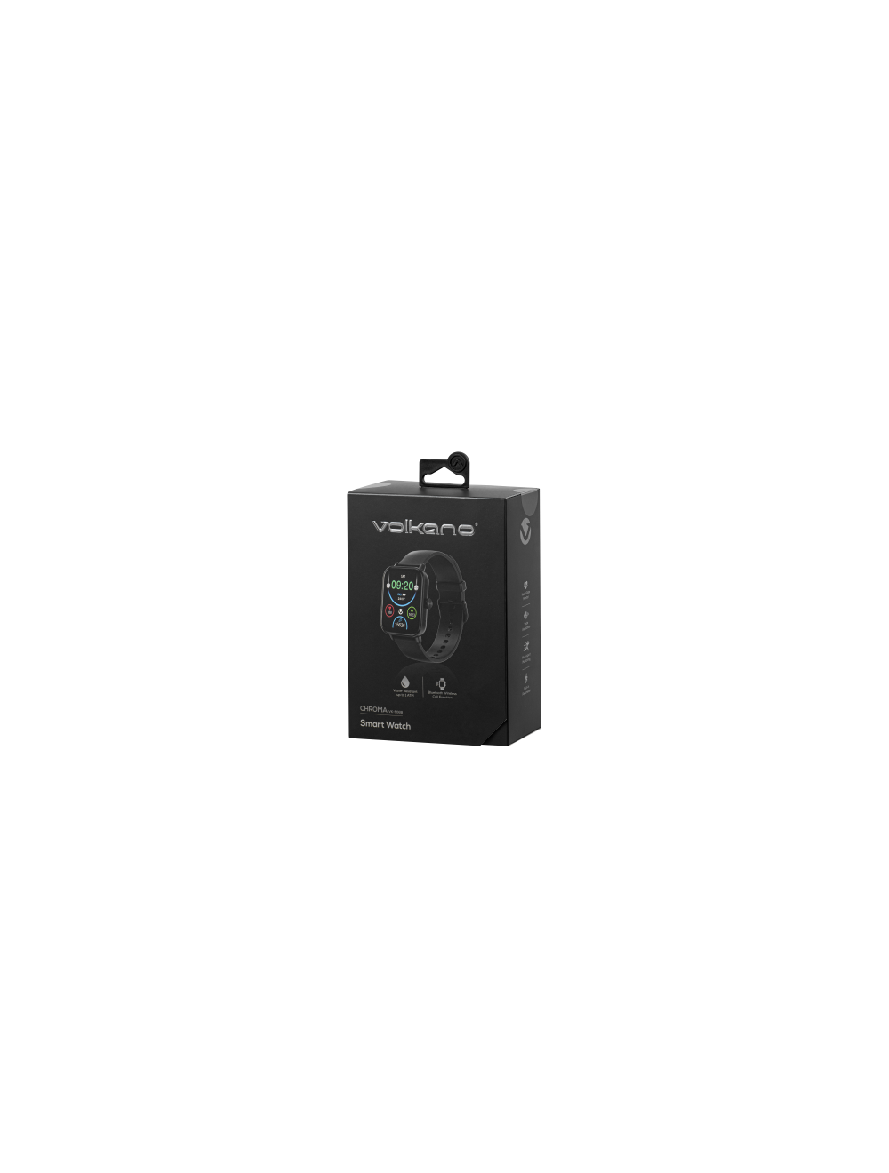 Volkano Chroma Series Black Smart Fitness Watch Vk-5088