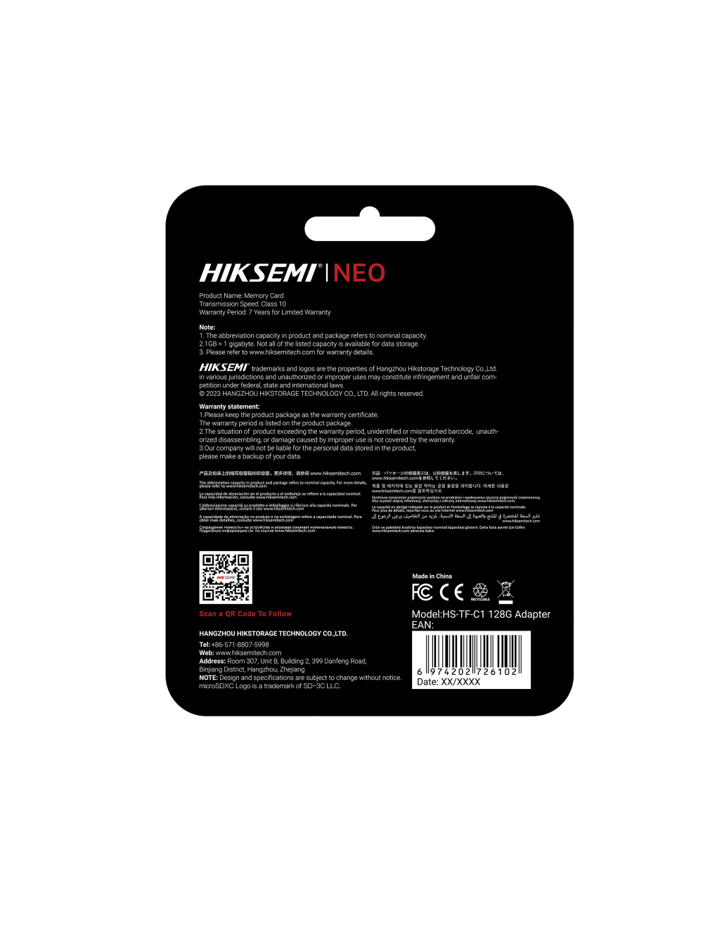 meico*.。♡　0527 Hikvision 128gb Micro Sd Card And Adapter