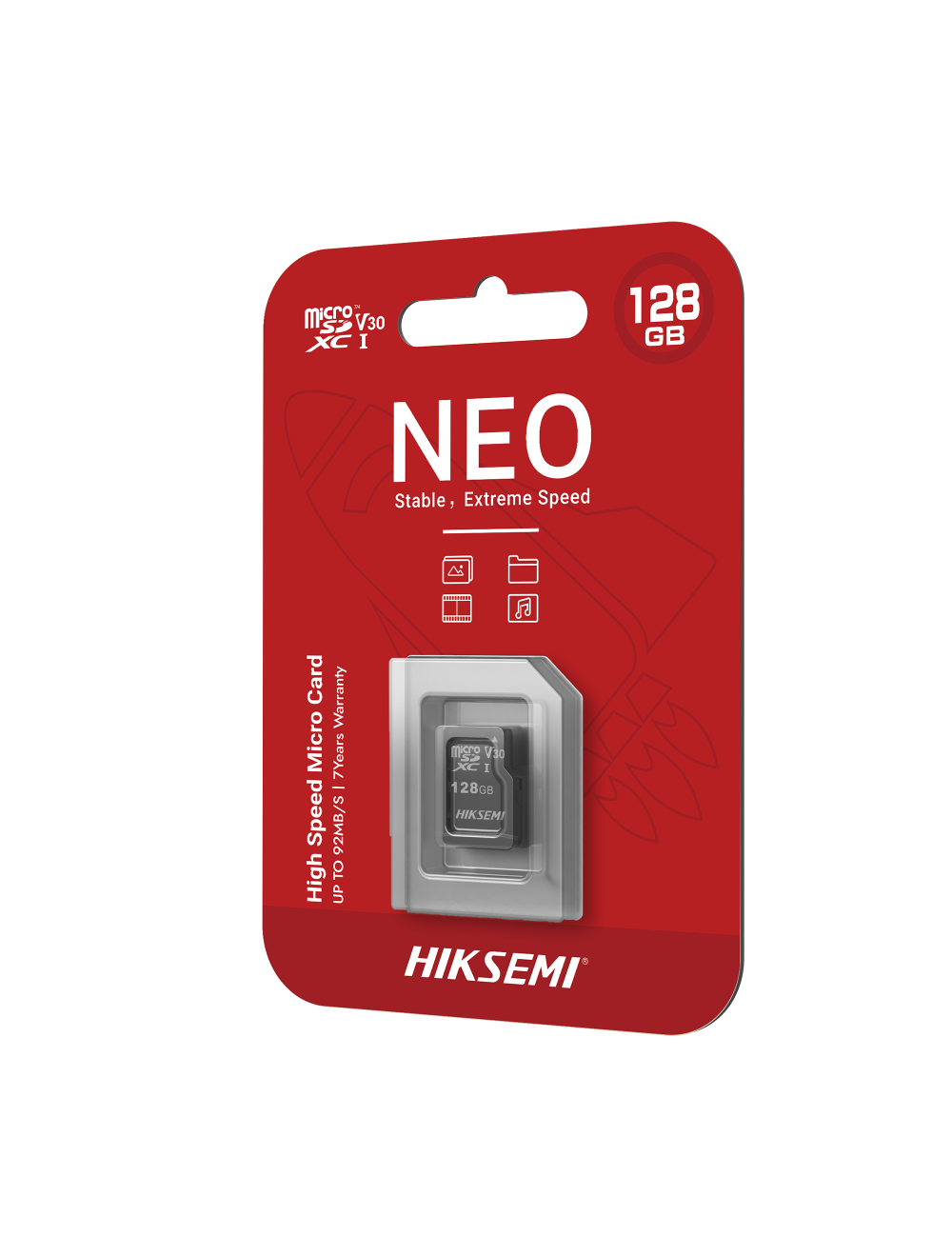 Hikvision 128gb Micro Sd Card And Adapter