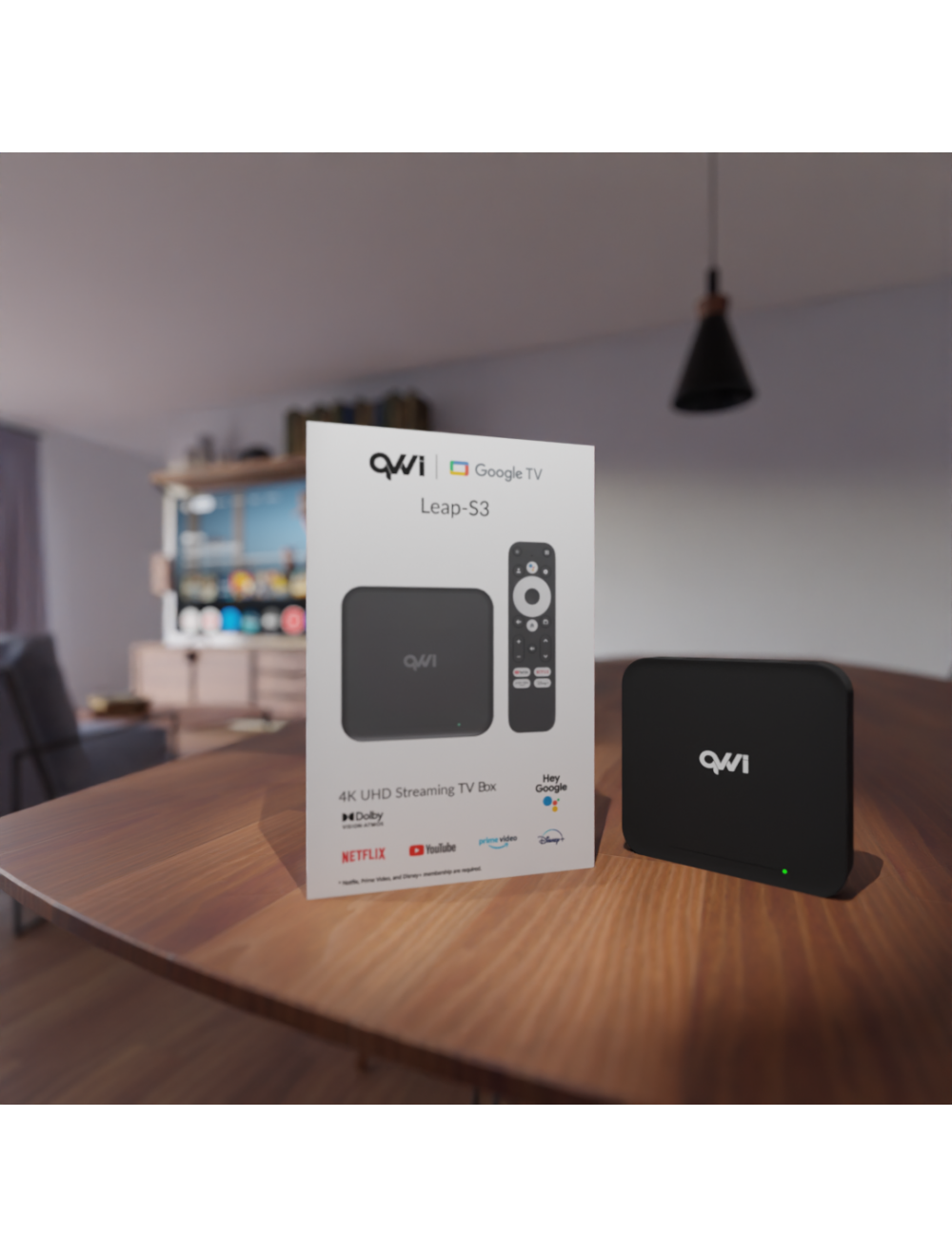 Qvwi 4k Google Streaming Box - Leap S3