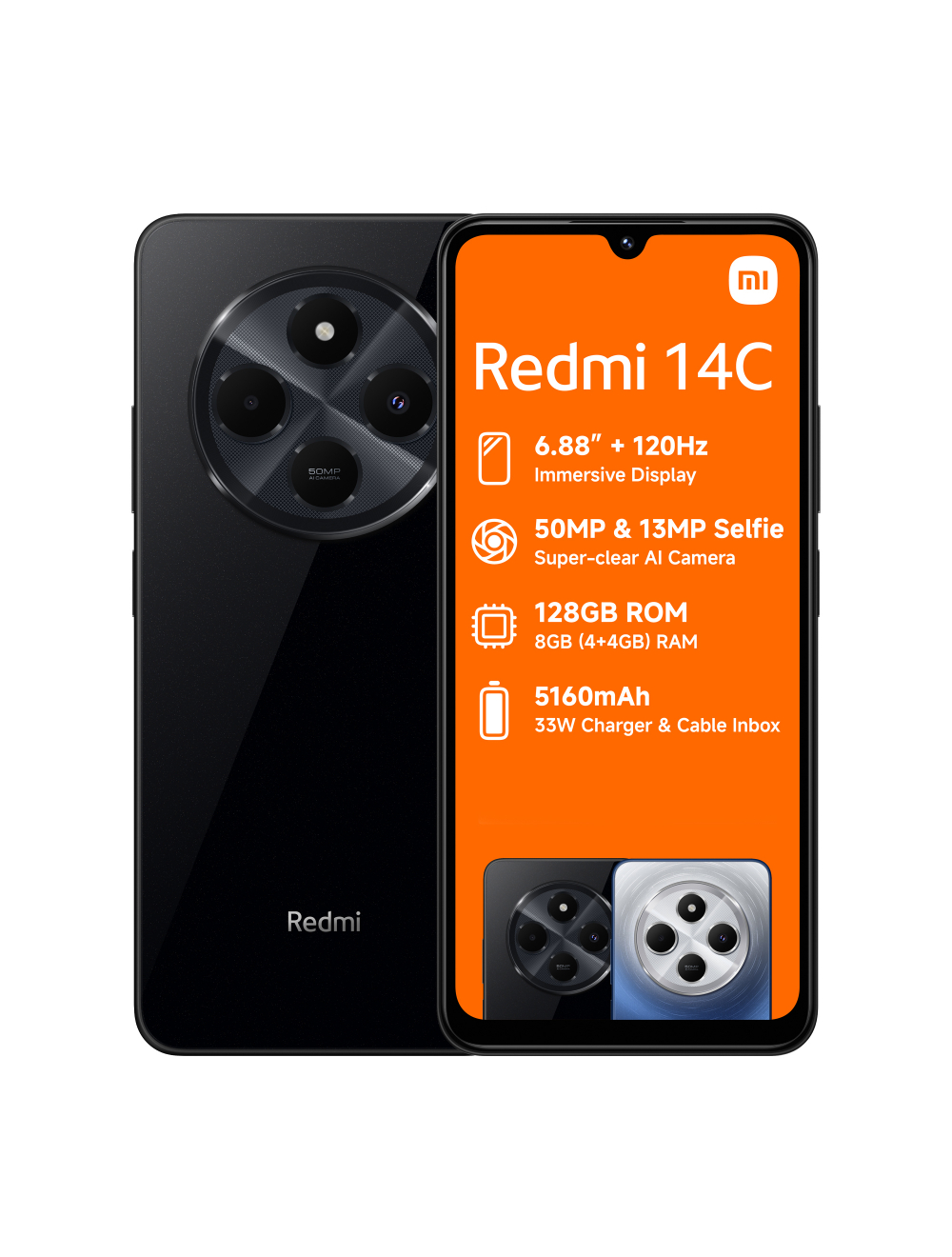 3gm Xiaomi Redmi 14c 128gb Smartphone
