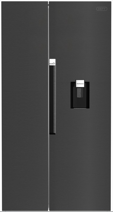 Defy 559l Water Dispenser Side By Side Fridge Dff647