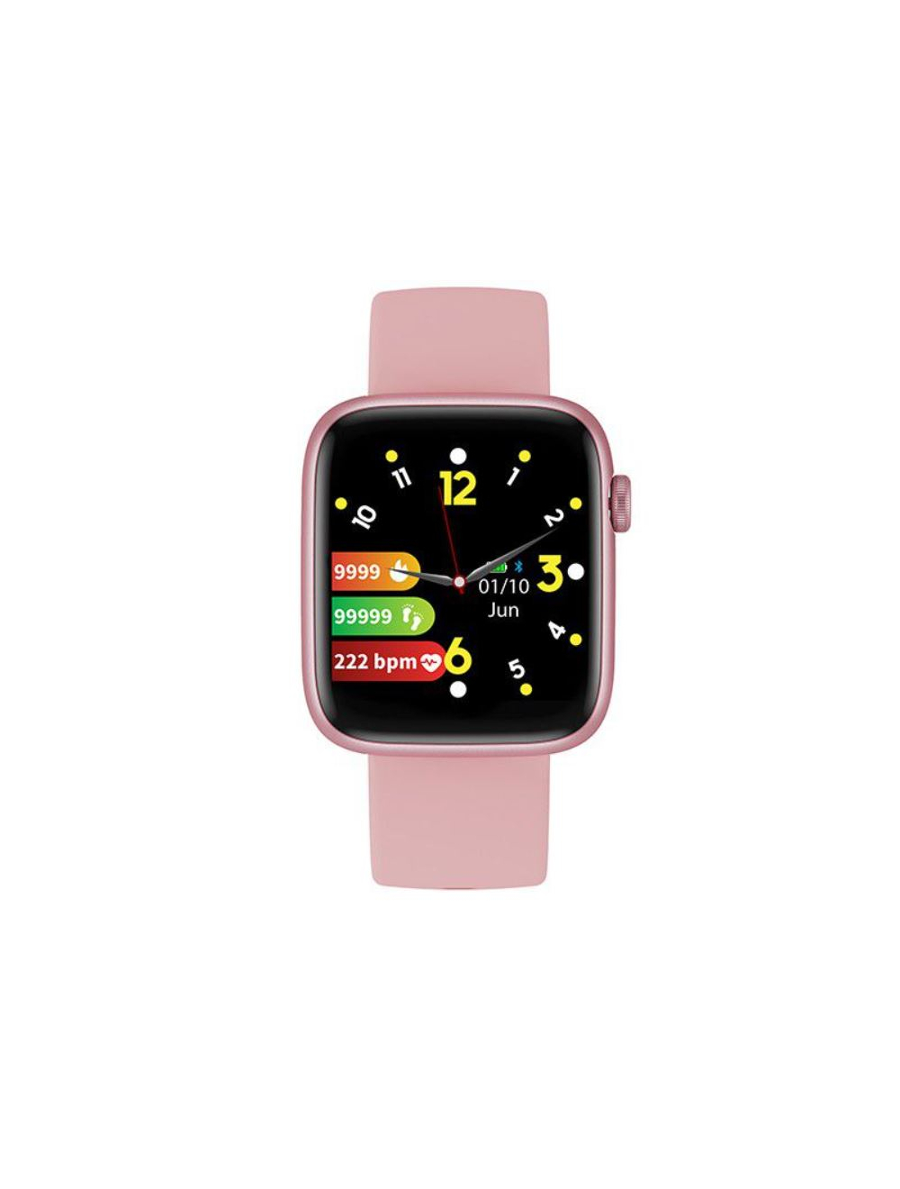 Polaroid Pa86 Fit Pink Square Full Touch Active Watch