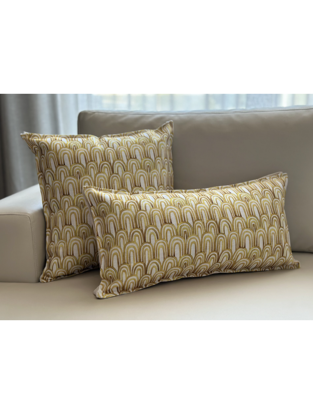 Maidenhoir Yellow Scatter Cushion 50cm X 50cm