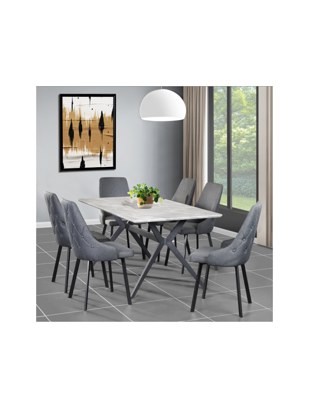 Scarlett 7pce Dining Room Suite