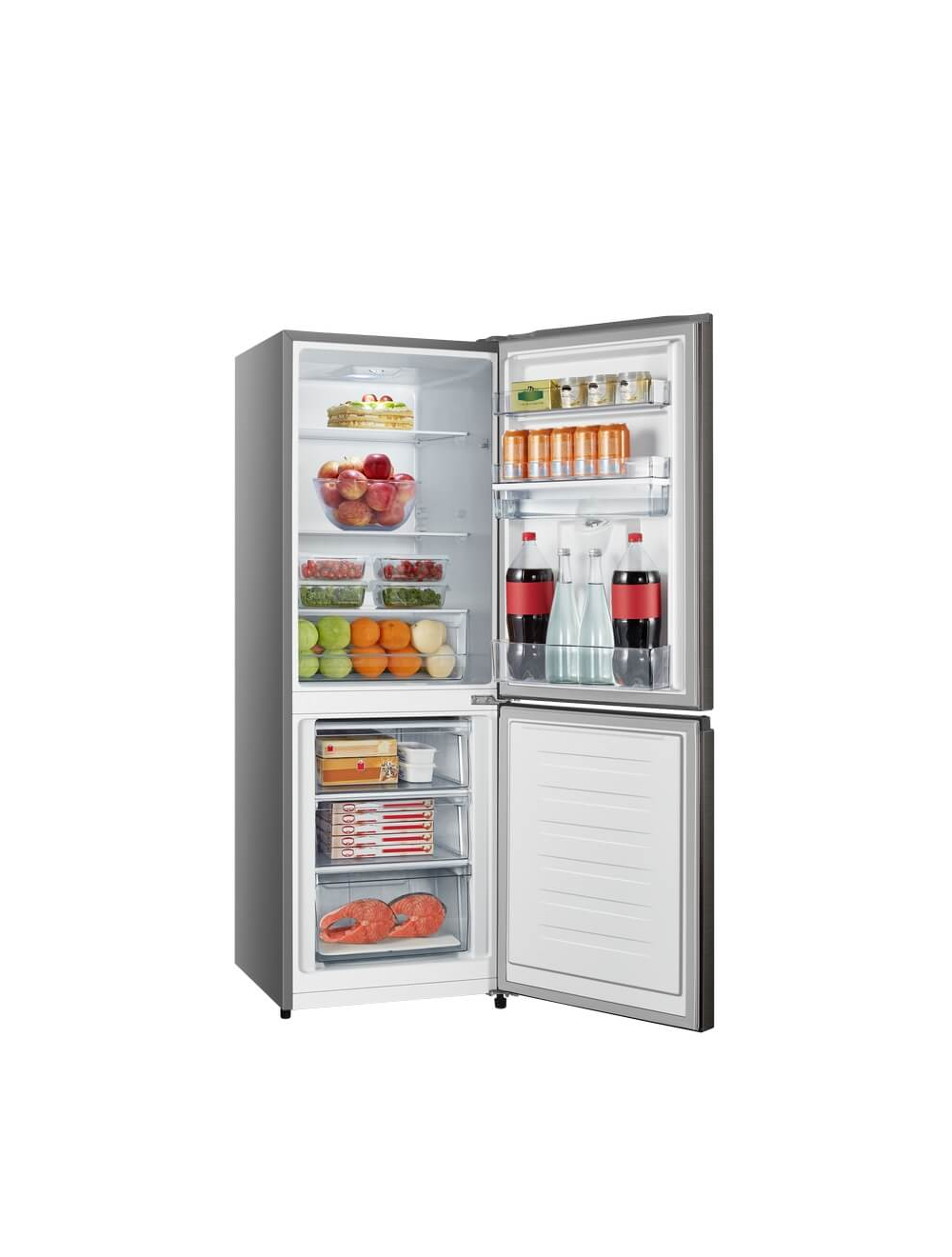 Hisense 222l Titanium Inox Fridge H310bit wd