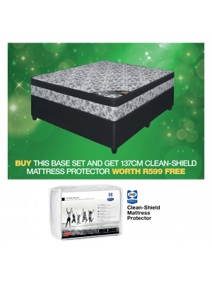 Buraaq Logan 137cm Base Set in Christmas Price Beat 2024, Combo Deal, Christmas Price Beat 2, Spring Home Upgrade, We save you money, Febtastic Savings, Low Price Mania, Our Biggest Sale Ever, Bedding, Furniture, Double Beds (137cm) at OK Furniture.