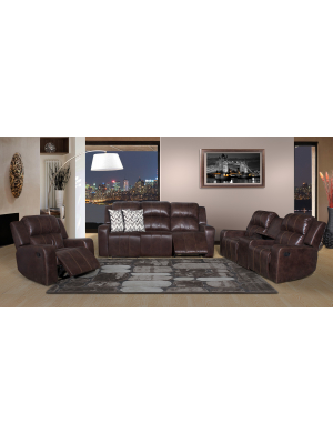Emperor 3pce 5action Lounge Suite in Lounge and Dining Room Suites, Furniture, Lounge, Suites, Recliners at OK Furniture.