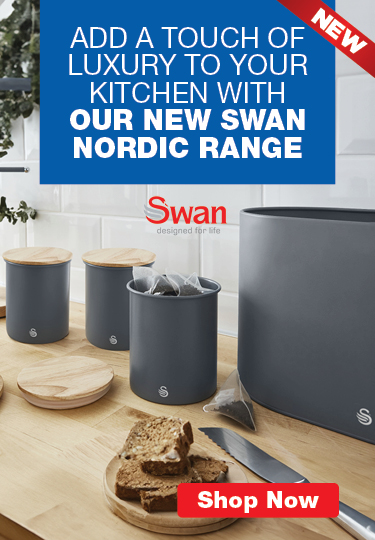 ADD A TOUCH OF LUXURY TO YOUR KITCHEN WITH OUR NEW SWAN NORDIC RANGE
