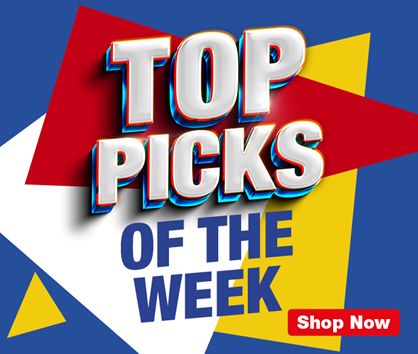 TOP PICKS OF THE WEEK 

            Shop Now 