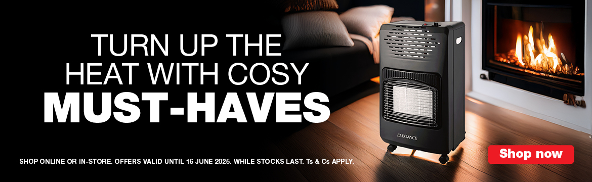 TURN UP THE HEAT WITH COSY MUST-HAVES

                    SHOP ONLINE OR IN-STORE. OFFERS VALID UNTIL 16 JUNE 2025. WHILE STOCKS LAST. Ts & Cs APPLY.
                    
                    SHOP NOW