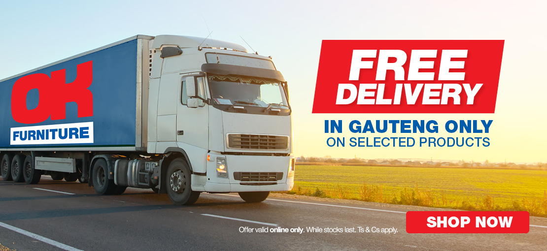 FREE DELIVERY IN GAUTENG ONLY ON SELECTED PRODUCTS
While stocks last. Ts & Cs apply.