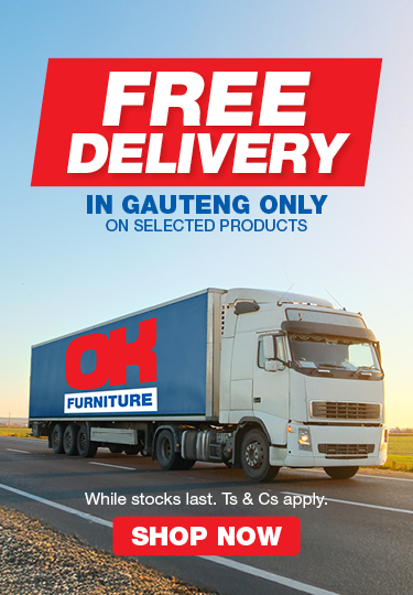 FREE DELIVERY IN GAUTENG ONLY ON SELECTED PRODUCTS
While stocks last. Ts & Cs apply.