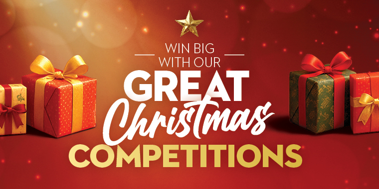 Win Big With Our Great Christmas Competitions!