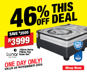 NEVER BEFORE SEEN PRICES
28 NOVEMBER 2025 ONLY!
WATCH THIS SPACE
