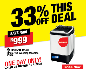 NEVER BEFORE SEEN PRICES
28 NOVEMBER 2025 ONLY!
WATCH THIS SPACE
