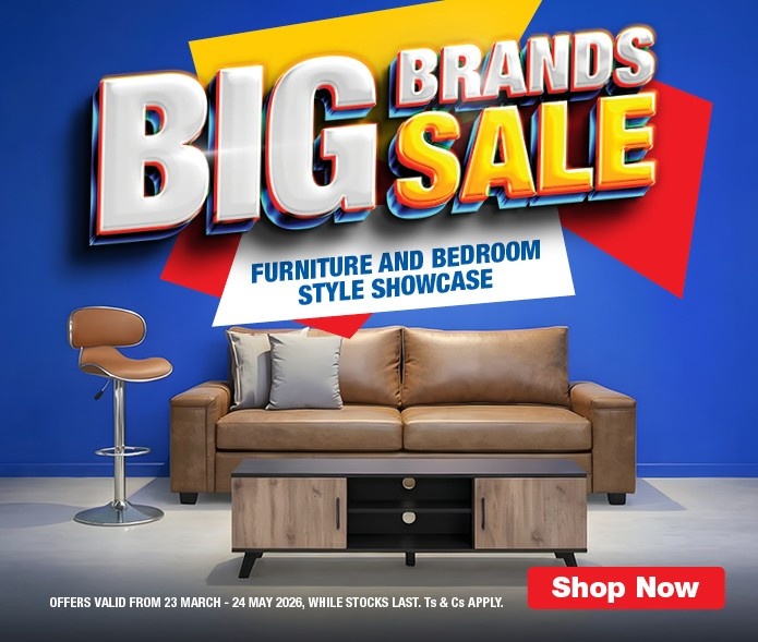 OKF Big Brands Sale 23 March - 24 May 2026. WHILE STOCKS LAST. Ts & Cs APPLY.