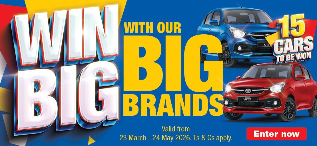 OKF Big Brands Sale 23 March - 19 April 2026, WHILE STOCKS LAST. Ts & Cs APPLY.