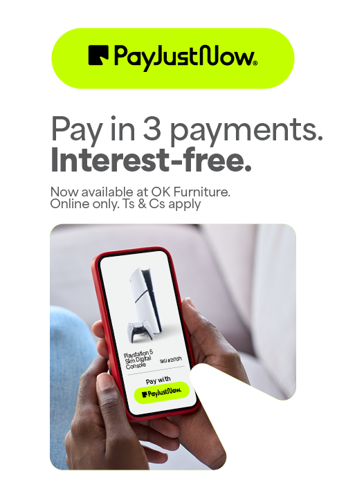 OKF Pay Just Now, While stocks last. Ts & Cs apply.