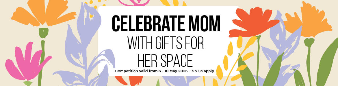 CELEBRATE MOM WITH A BIG WIN THIS MOTHER'S DAY
Make her day with an amazing prize!
Competition valid from 6 – 10 May 2026. Ts & Cs apply.
