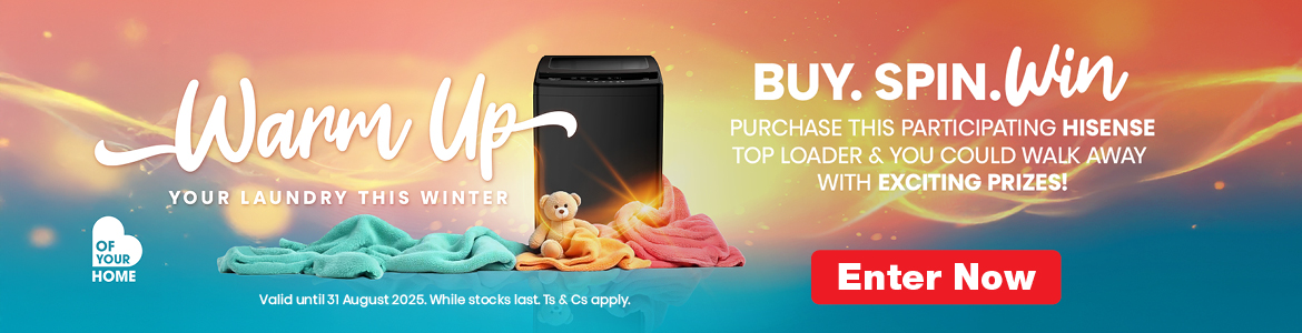 Hisense — your reliable partner in home appliances and entertainment since 1969.
