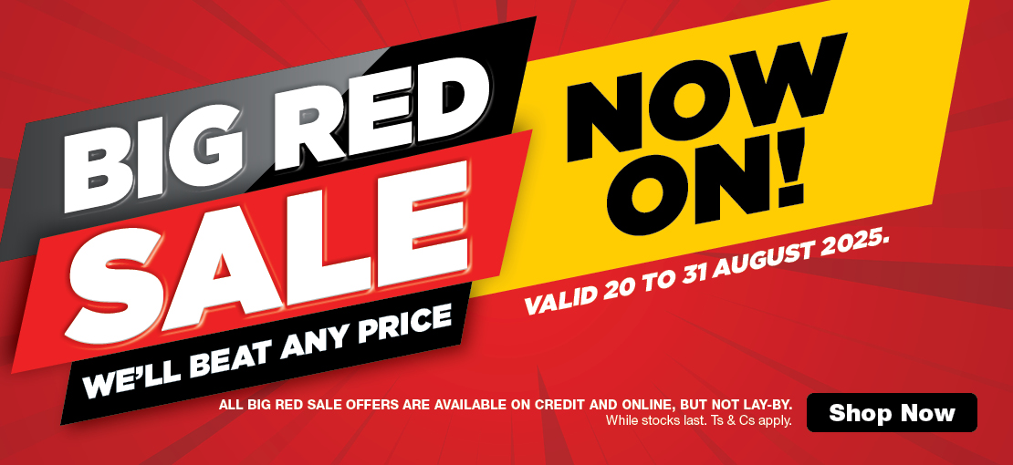 OKF Big Red Sale | 20 - 31 Aug 2025.  WHILE STOCKS LAST. Ts & Cs APPLY.