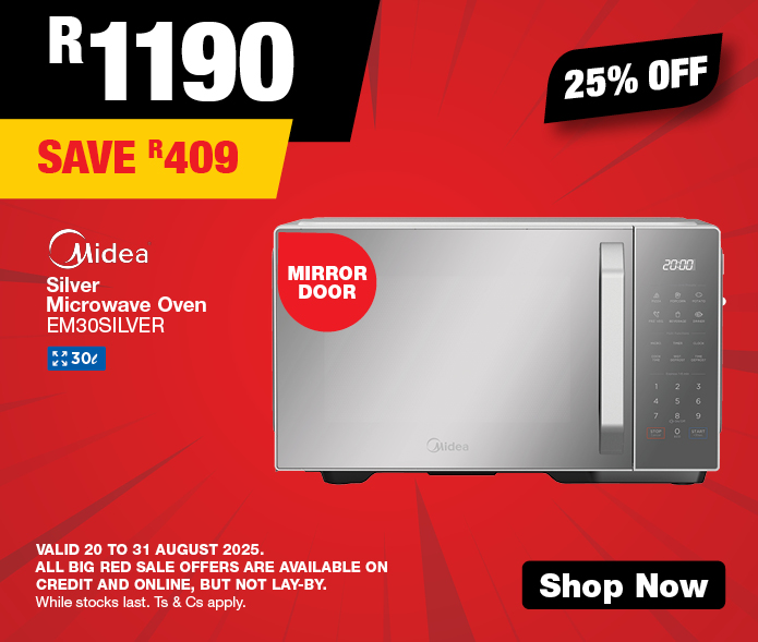 BRS OFFERS VALID 20 - 31 AUGUST 2025, WHILE STOCKS LAST. Ts & Cs APPLY.