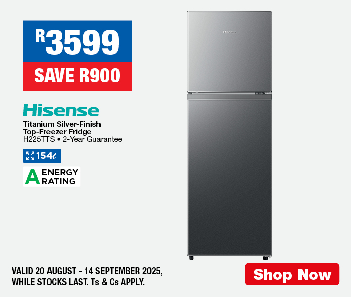 R17999, SAVE R2000
            3-Piece Nova Recliner Lounge Suite with Console
            • Accessories not included