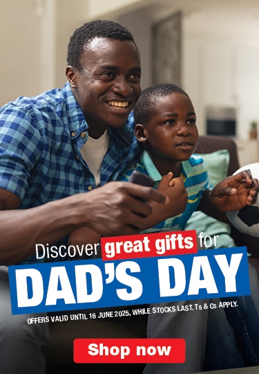 Discover great gifts for DAD'S DAY OFFERS VALID UNTIL 16 JUNE 2025, WHILE STOCKS LAST. Ts & Cs APPLY.