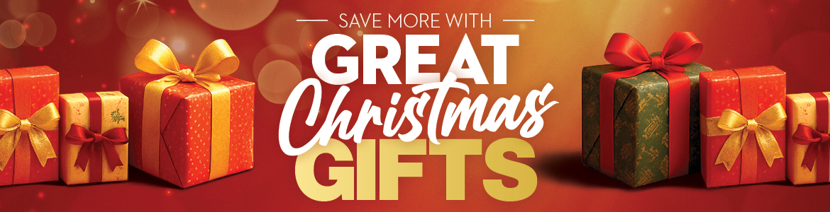 THE GREAT SALE Check out our gift guide for great gifts at any budget!